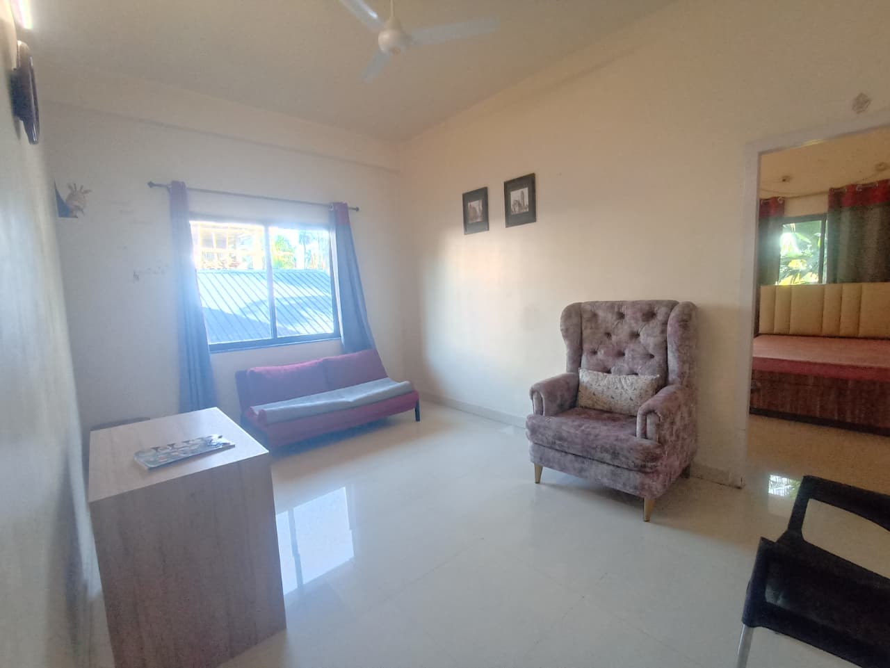 Semi Furnished 1BHK in VIP Road, Borbari, Guwahati, Assam, India for Rent